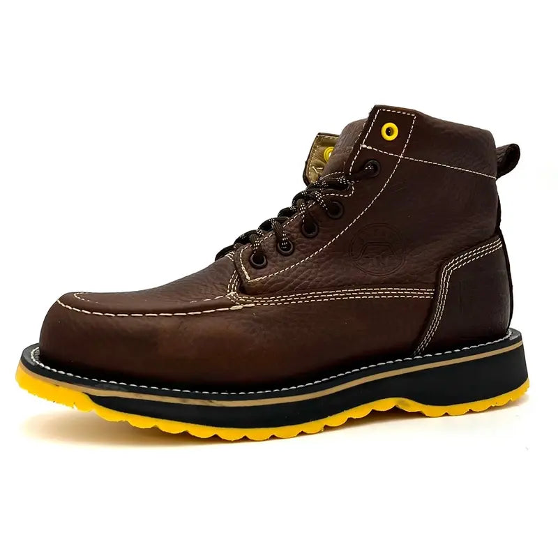 Silver Bull Handcrafted Classic Moc Toe Work Boot
