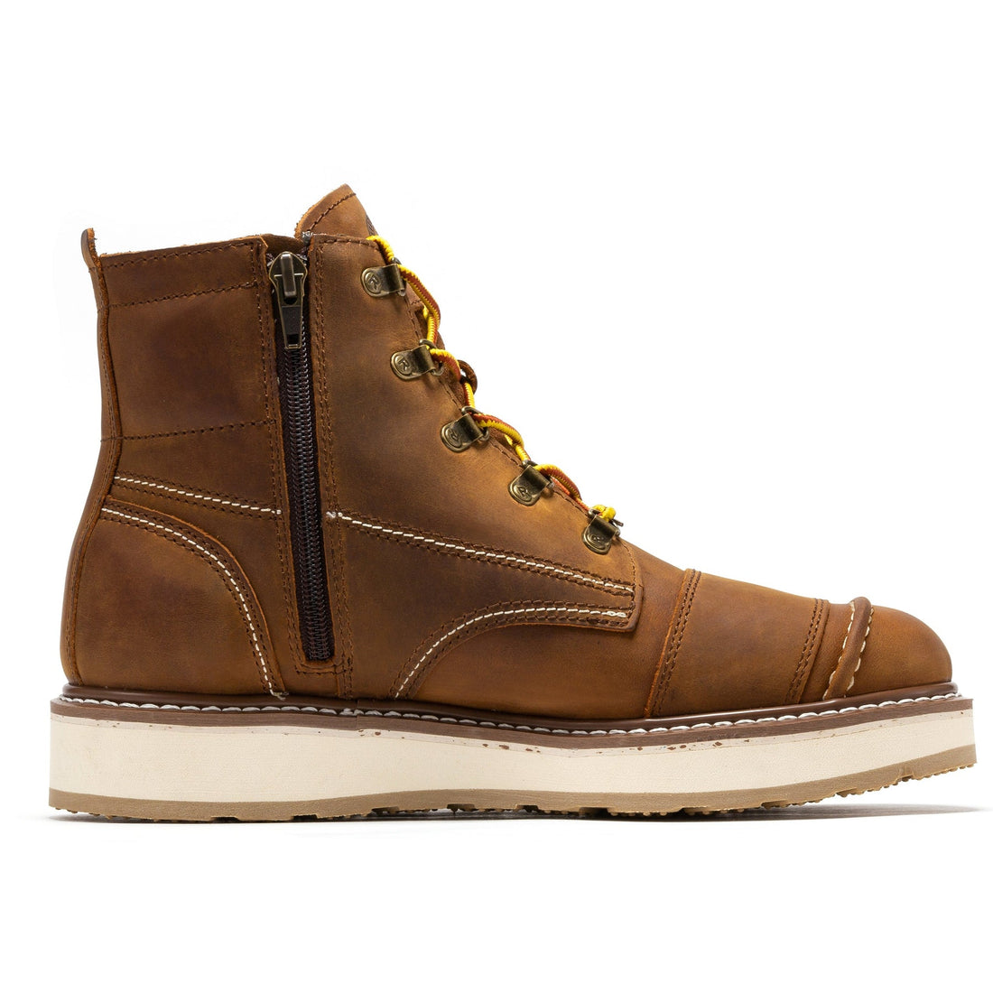 Magnolia Sided Zip Safe Work Boots