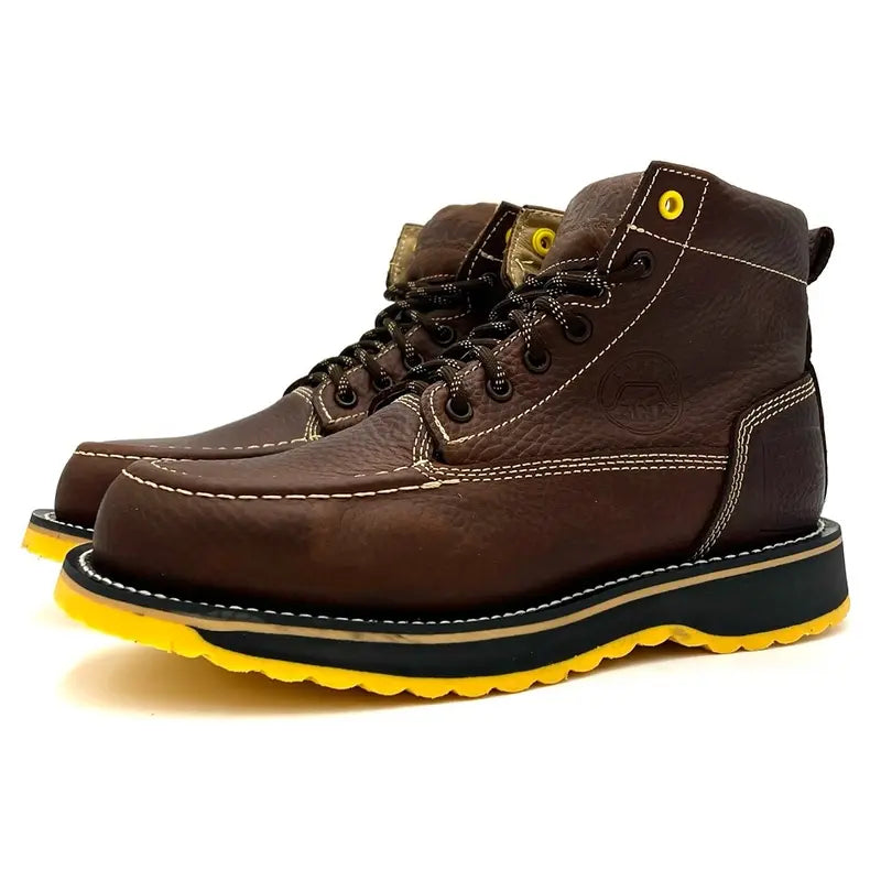 Silver Bull Handcrafted Classic Moc Toe Work Boot