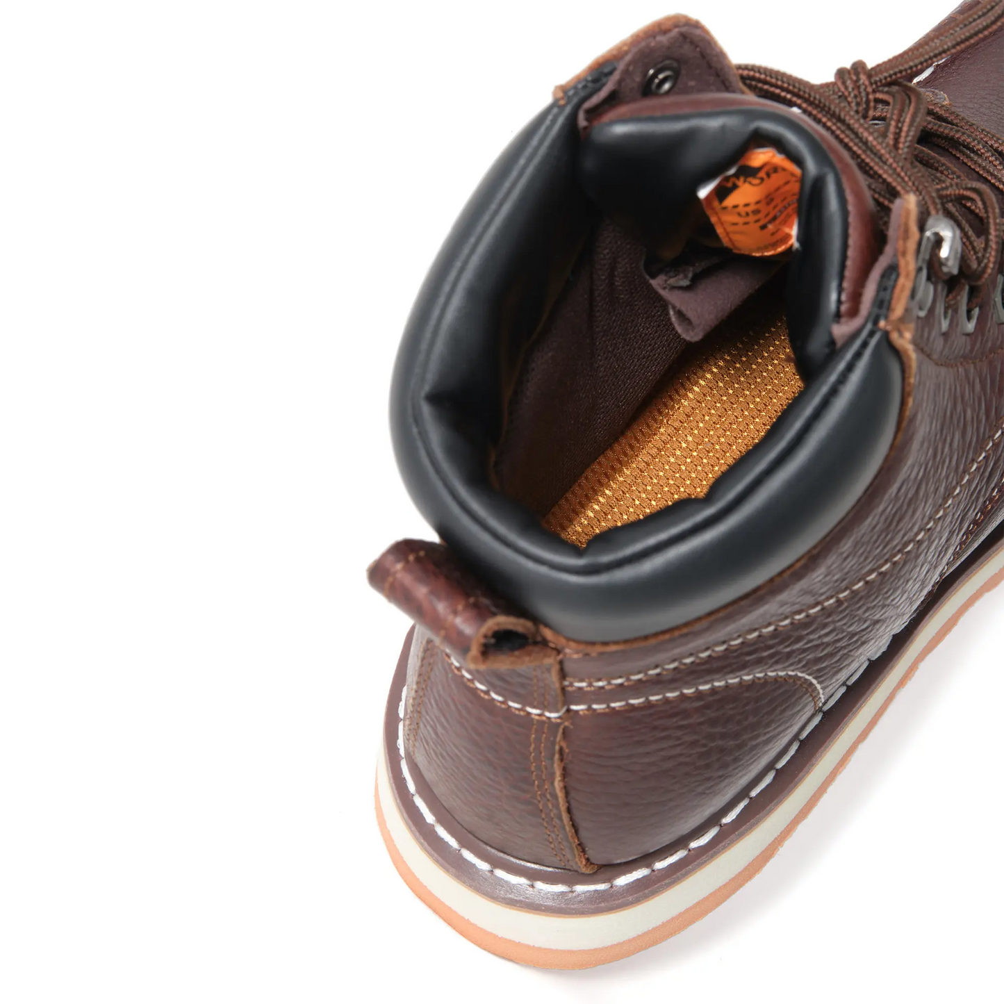 6in Mens Moc Toe Steel/Soft Toe Work Boots for Men