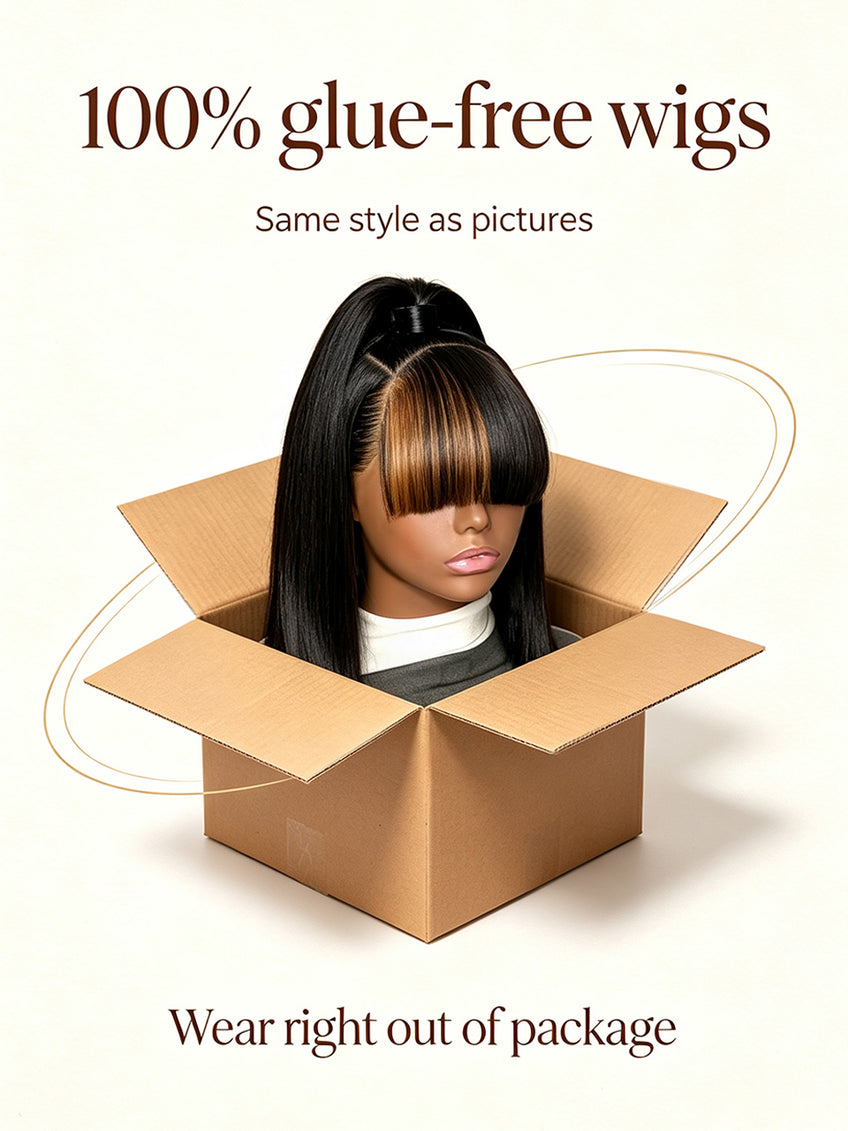 Pixie wig Afro curly 6 inches Black Hard Part style 3