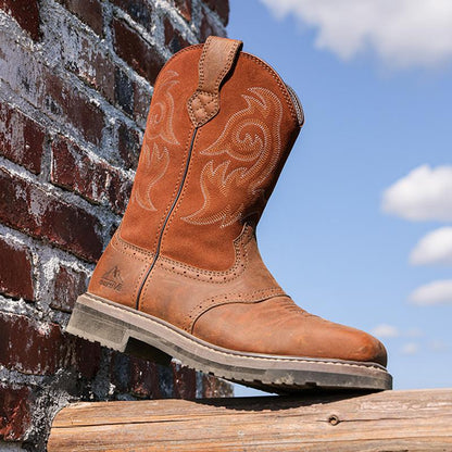 NORTIV 8 Steel Toe Cowboy Boots For Men
